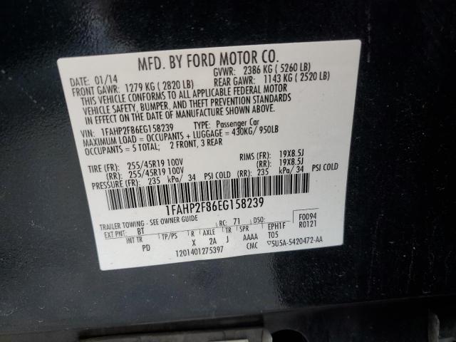 1FAHP2F86EG158239 Ford Taurus Limited