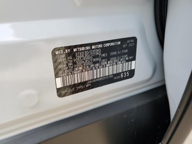 JA4J4VA88RZ015780 Mitsubishi Outlander Se