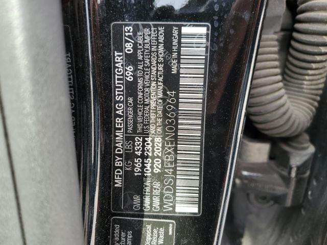 WDDSJ4EBXEN036964 Mercedes-Benz CLA 250