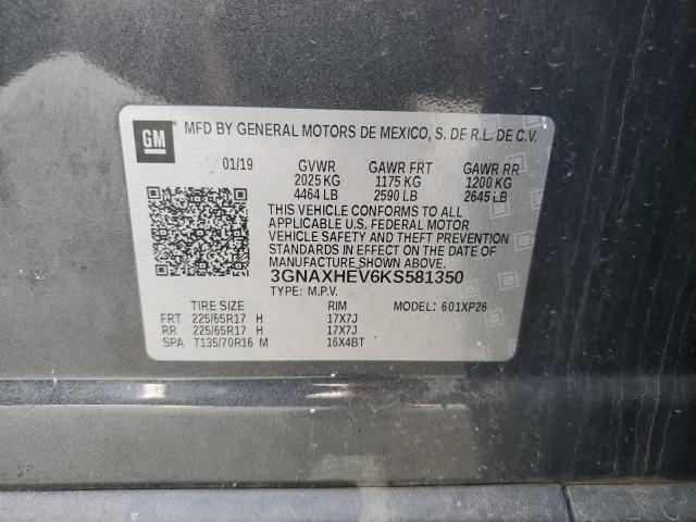 3GNAXHEV6KS581350 Chevrolet EQUINOX LS