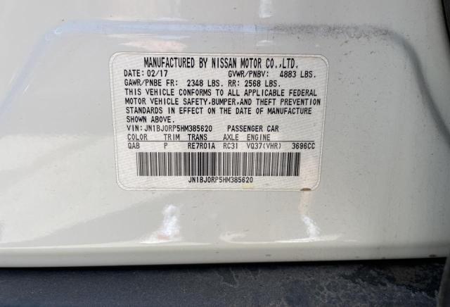 JN1BJ0RP5HM385620 Infiniti QX50