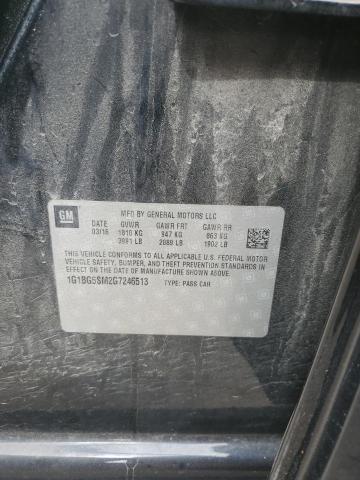 1G1BG5SM2G7246513 Chevrolet Cruze Premier