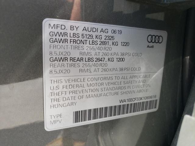WA1EECF33K1069816 Audi Q3 Premium Plus S-line