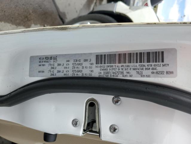 3C6RR7LT4HG757395 RAM 1500 Slt