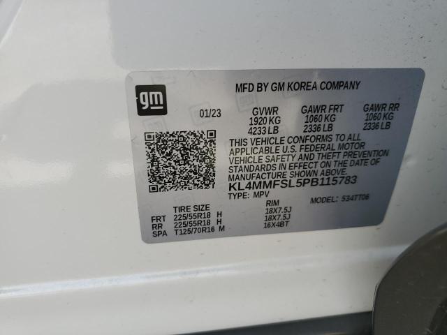 KL4MMFSL5PB115783 Buick Encore Gx Essence