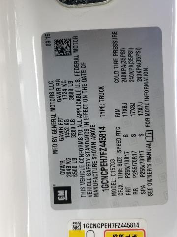 1GCNCPEH7FZ445814 Chevrolet Silverado C1500