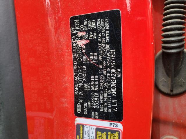 KNDJN2A23K7677801 KIA Soul