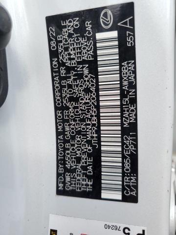 JTHP9JBH5P2064027 Lexus Ux 250h Premium