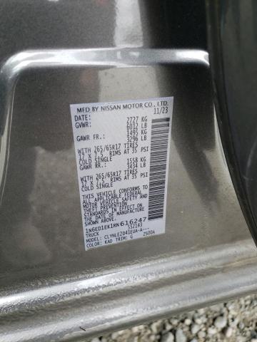 1N6ED1EK1RN616247 Nissan FRONTIER S