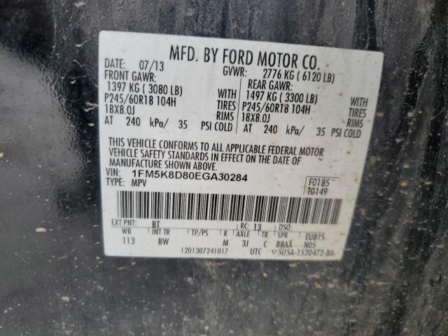1FM5K8D80EGA30284 Ford EXPLORER XLT