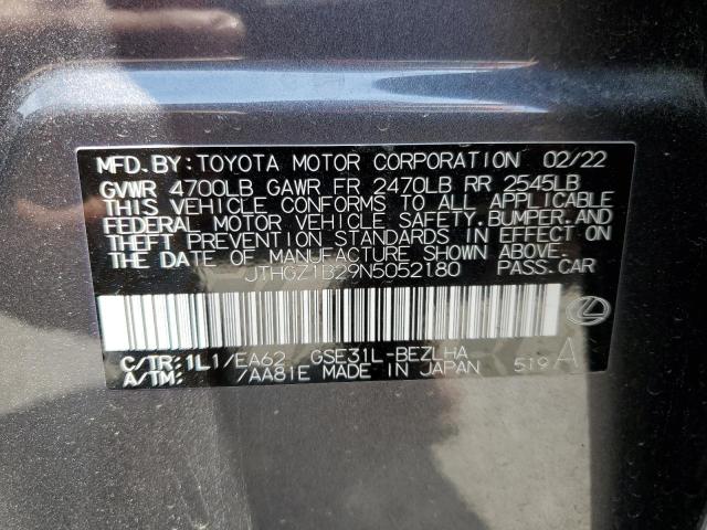 JTHGZ1B29N5052180 Lexus Is 350 F-sport