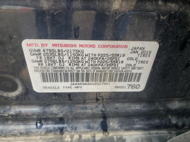 JA4AD3A36GZ027951 Mitsubishi Outlander Se