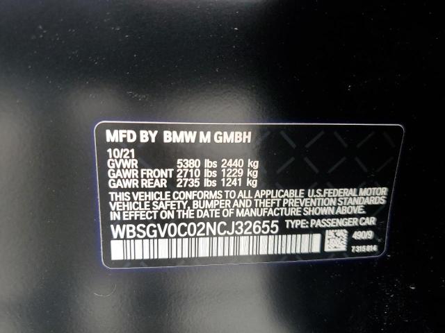 WBSGV0C02NCJ32655 BMW M8