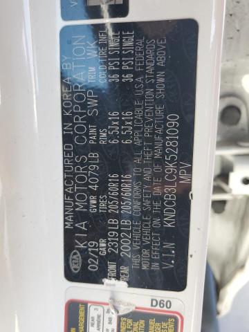 KNDCB3LC9K5281090 KIA NIRO FE
