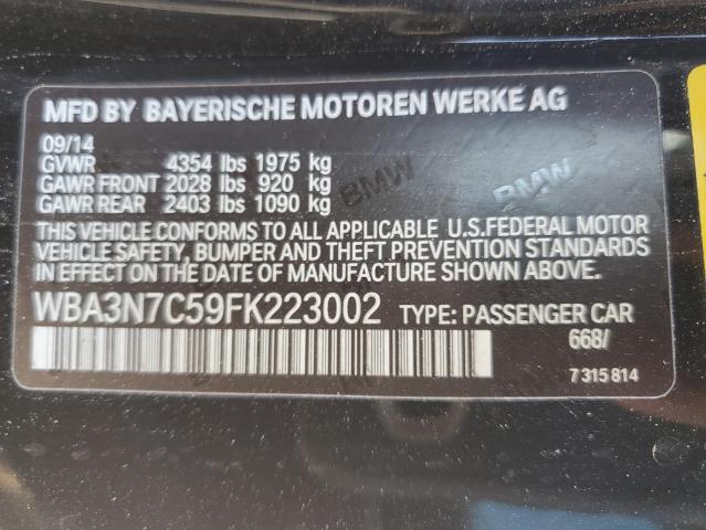 WBA3N7C59FK223002 BMW 428 I