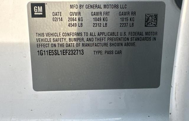 1G11E5SL1EF232713 Chevrolet MALIBU 2LT