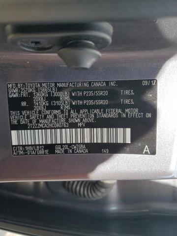 2T2ZZMCA2HC080763 Lexus Rx 350 Base