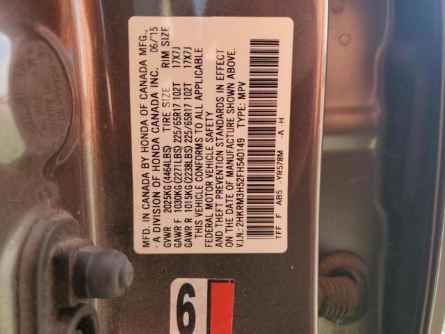 2HKRM3H52FH540149 Honda CR-V EX