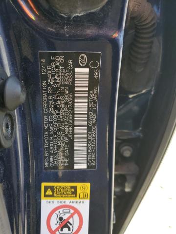 JTHBK1GG6F2178356 Lexus ES 350