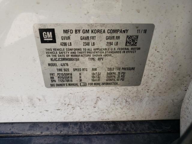 KL4CJCSM9KB804164 Buick Encore Essence