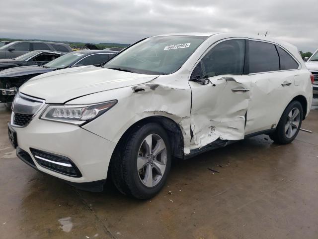 Auction sale of the 2015 Acura Mdx, vin: 5FRYD3H28FB007527, lot number: 50370504