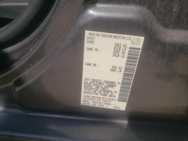 1N4BL4BVXPN377082 Nissan ALTIMA S