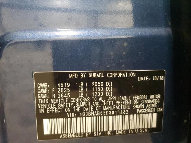4S3BNAB65K3011482 Subaru Legacy 2.5i