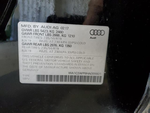 WA1C2AFP8HA099801 Audi Q5 PREMIUM