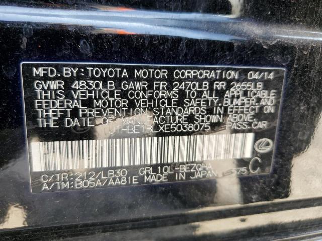 JTHBE1BLXE5038075 Lexus GS 350