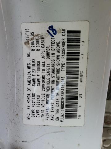 1HGCR2F7XFA183446 Honda ACCORD EX
