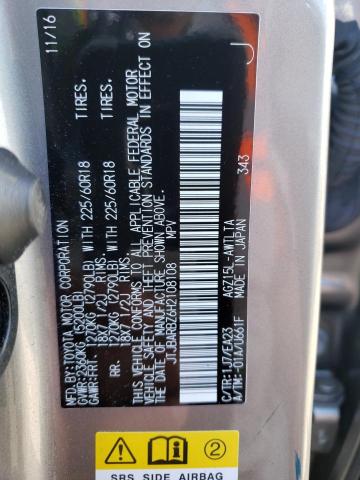 JTJBARBZ6H2108108 Lexus Nx 200t Base