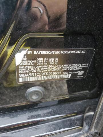 WBA5B1C59FD918955 BMW 535 I