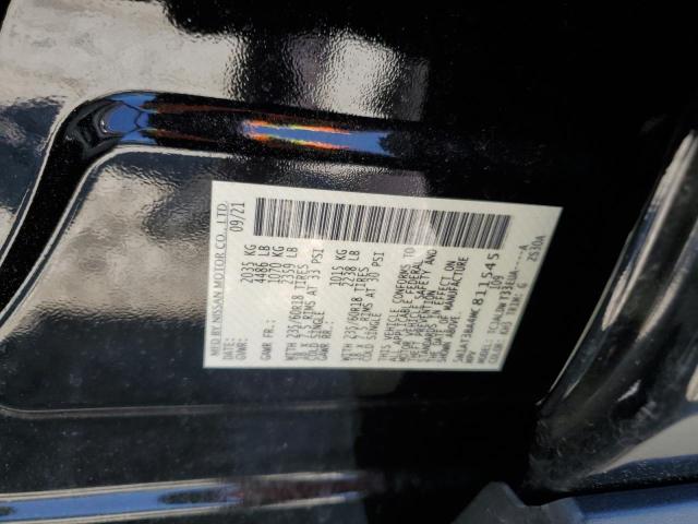5N1AT3BA4MC811545 Nissan ROGUE SV