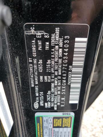 5XXGM4A77EG344033 KIA Optima Lx