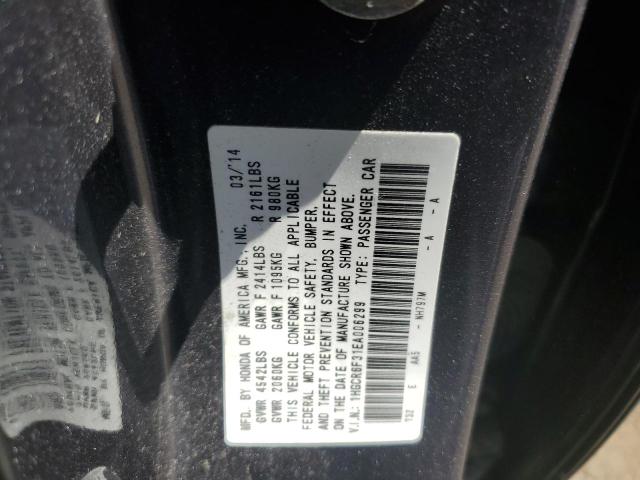 1HGCR6F31EA006299 Honda ACCORD HYBRID