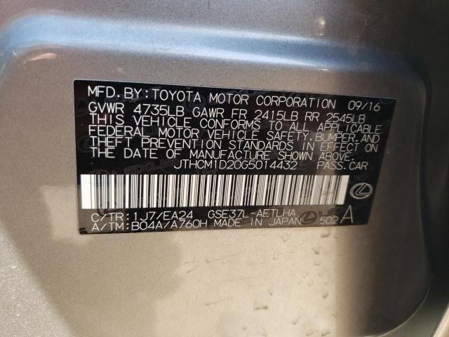 JTHCM1D20G5014432 Lexus IS 300