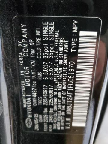 KM8JT3AF1FU061970 Hyundai TUCSON GLS