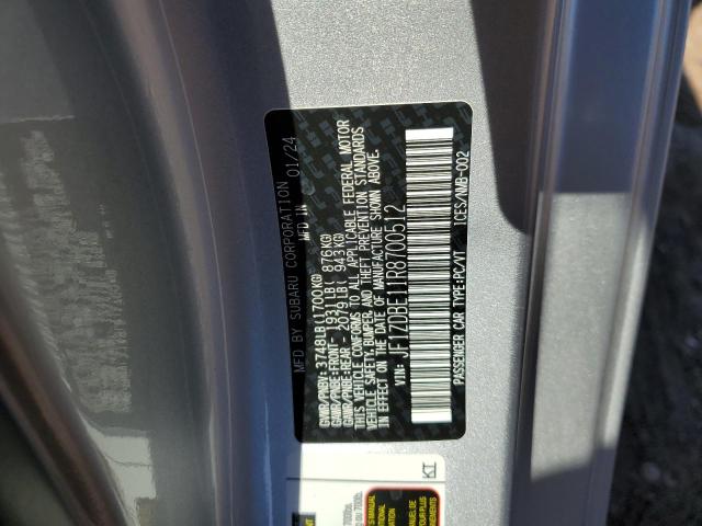 JF1ZDBE11R8700512 Subaru Brz Limited