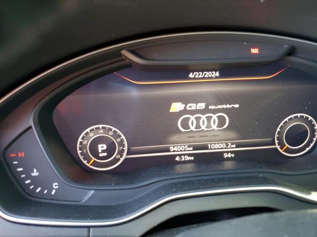 WA1A4AFYXJ2174301 Audi Sq5 Premium Plus
