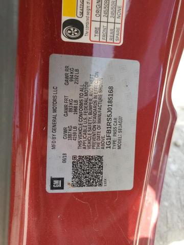 1G1FB1RS5J0185168 Chevrolet CAMARO LT