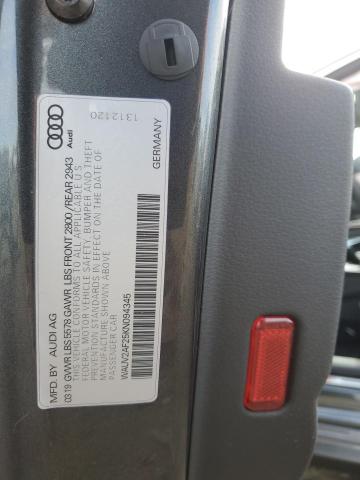 WAUV2AF25KN094345 Audi A7 Prestige S-line