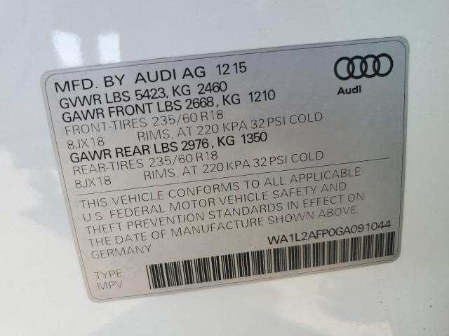 WA1L2AFP0GA091044 Audi Q5 Premium Plus