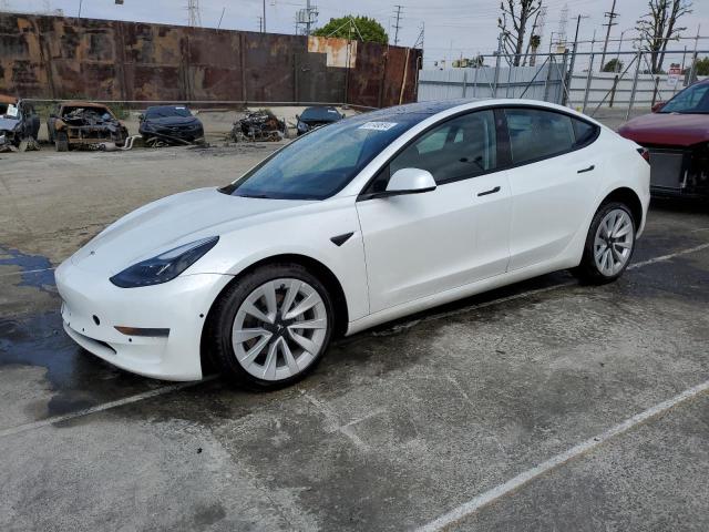 Auction sale of the 2022 Tesla Model 3, vin: 5YJ3E1EA6NF143002, lot number: 51749514