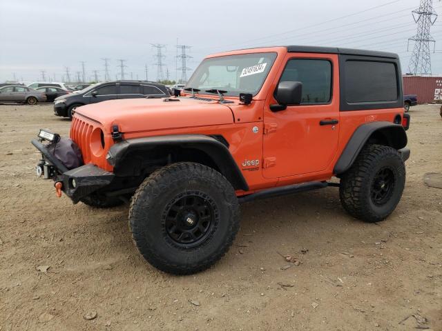 2019 Jeep Wrangler Sport მანქანა იყიდება აუქციონზე, vin: 1C4GJXAG6KW606693, აუქციონის ნომერი: 52491634