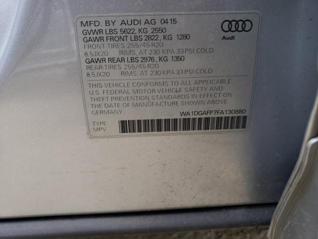 WA1DGAFP7FA130880 Audi Q5 Premium Plus