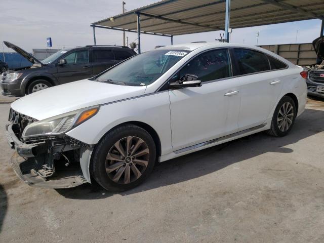 50591044 :رقم المزاد ، 5NPE34AF3FH101505 vin ، 2015 Hyundai Sonata Sport مزاد بيع