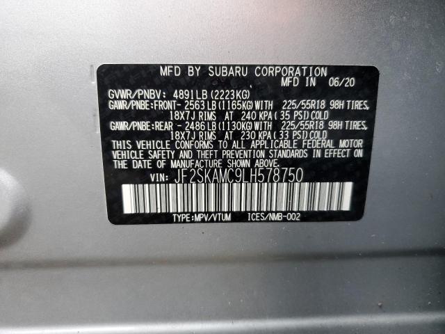 JF2SKAMC9LH578750 Subaru Forester Sport