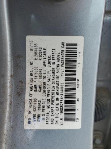 1HGCR2F54HA140898 Honda Accord Sport