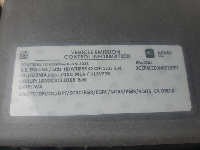 3GCPWEED1MG108943 Chevrolet Silverado C1500 Ltz