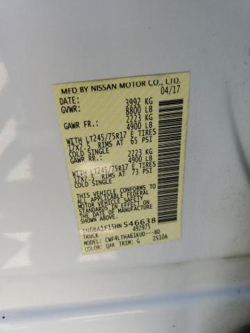 1N6BA1F15HN546638 Nissan TITAN XD S
